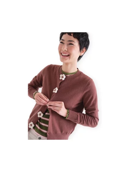 Cardigan Compania Fantastica maro