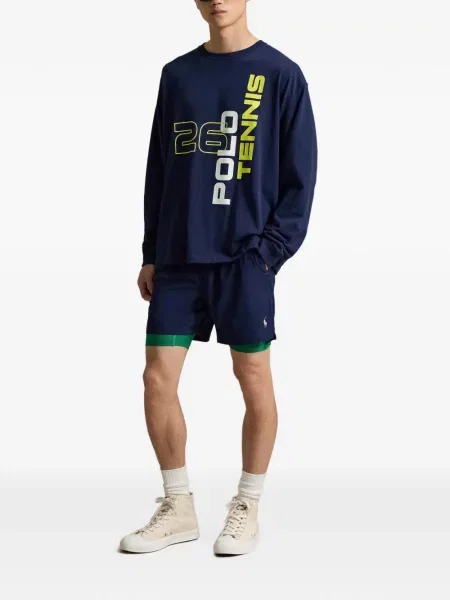 Șapcă Polo Ralph Lauren de mătase cu dungi cu cataramă albastru