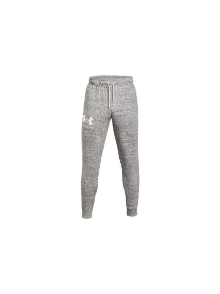 Froté kalhoty jogger Under Armour šedé