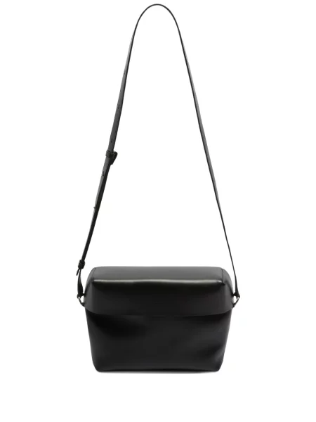 Geantă Jil Sander din piele negru