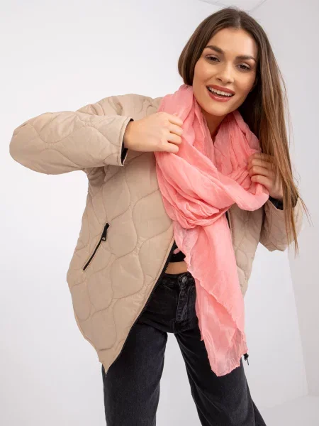 Šál Fashionhunters ružová