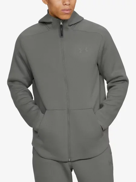 Hanorac cu glugă Under Armour gri