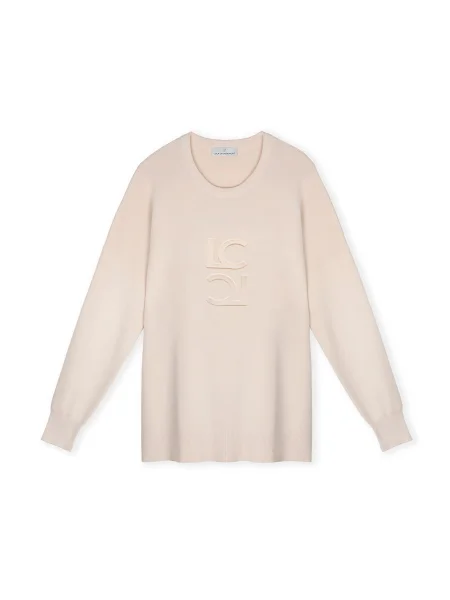 Lola Casademunt Pulover murdar alb