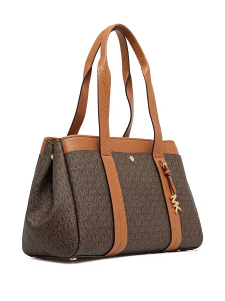 Portofel Michael Michael Kors cu volane plisat de lână negru