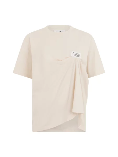 Koszulka Mm6 Maison Margiela beżowa