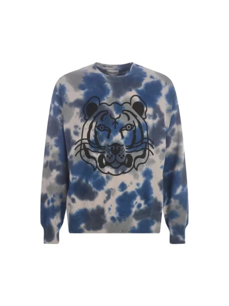 Bluza Kenzo w tygrysie prążki szara