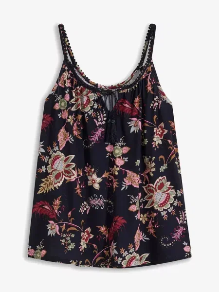 Top Bonprix niebieski