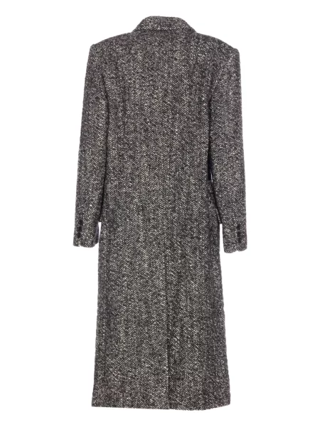 Palton Isabel Marant cu model herringbone gri