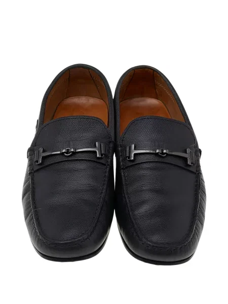 Pantofi loafer Tod's cu autograf negru