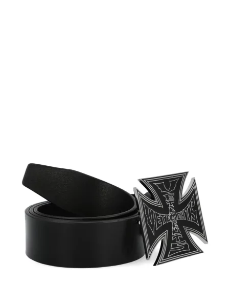Curea Vetements cu autograf negru