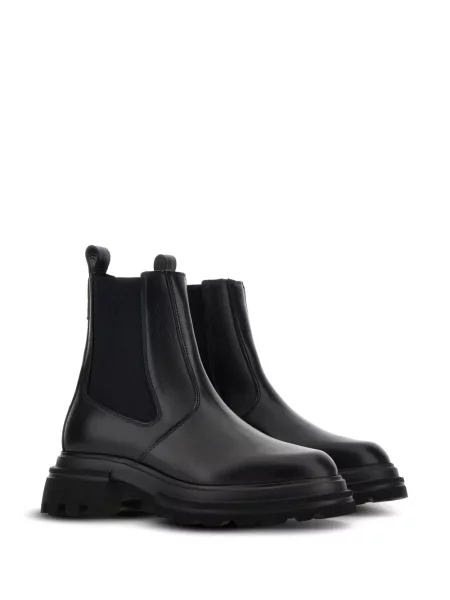 Botine chelsea Hogan din piele negru