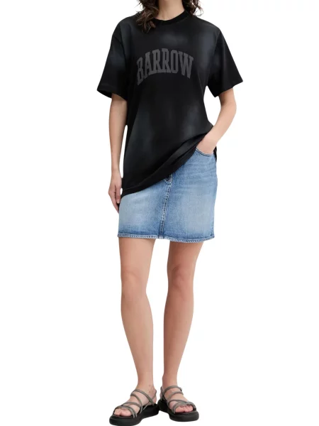 Tommy Jeans Fustă albastru denim negru