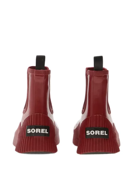 Botine chelsea Sorel roșu