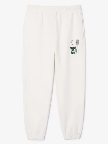 Спортивні штани Lacoste білі