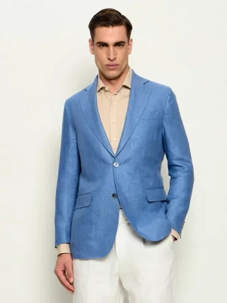 Oscar Jacobson De in sacou Ferry albastru