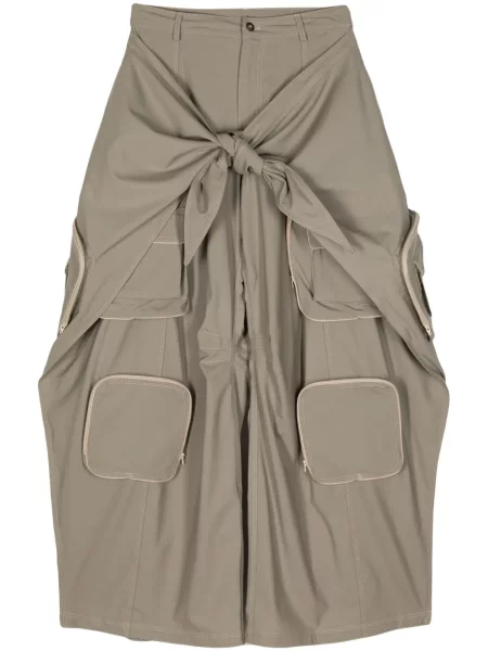 Szerokie spodnie Act N°1 zielone