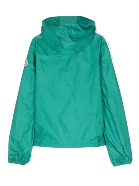 Kurtka dziecięca Moncler Enfant zielona