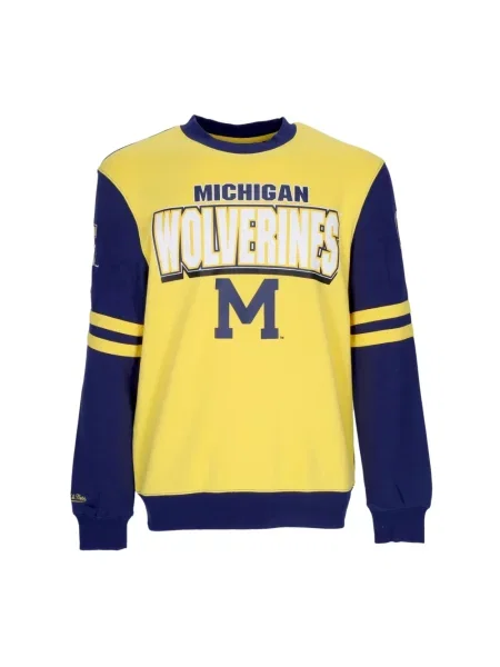 Bluza sportowa Mitchell & Ness żółta