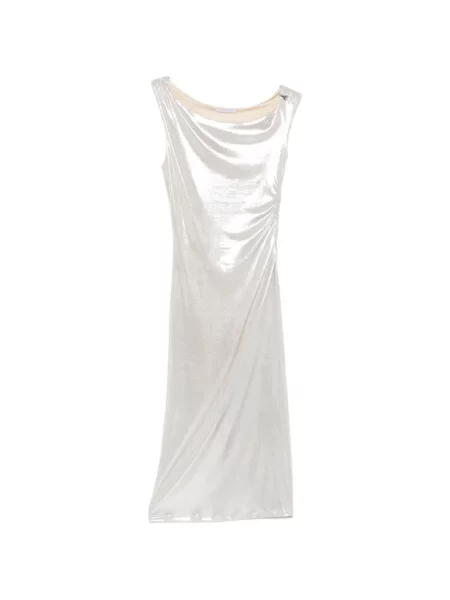 Sukienka midi Patrizia Pepe z autografem