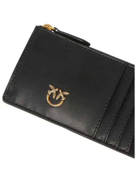 Pinko portofel de piele negru