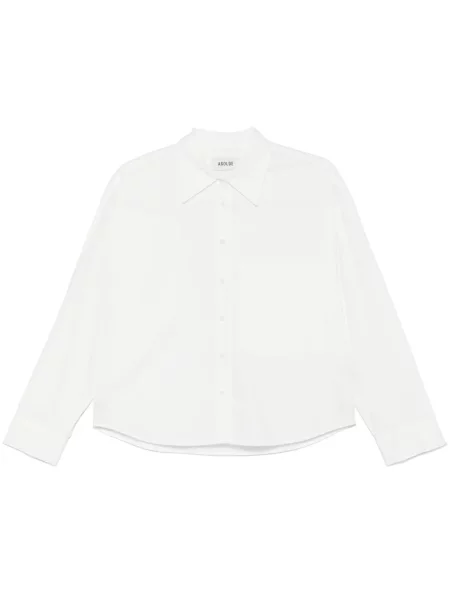 Koszula Agolde o krotszym kroju biała