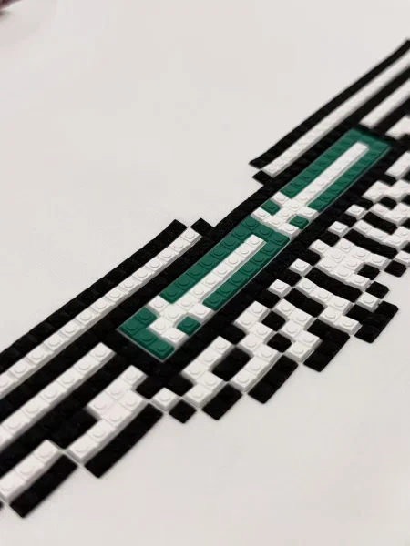 Tricou Mostly Heard Rarely Seen 8-bit cu imagine alb