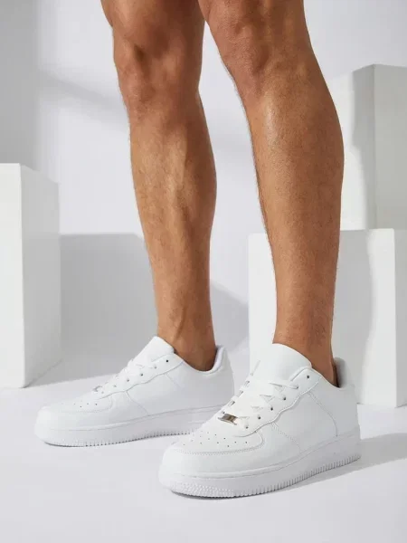 Sneakerși Resti alb