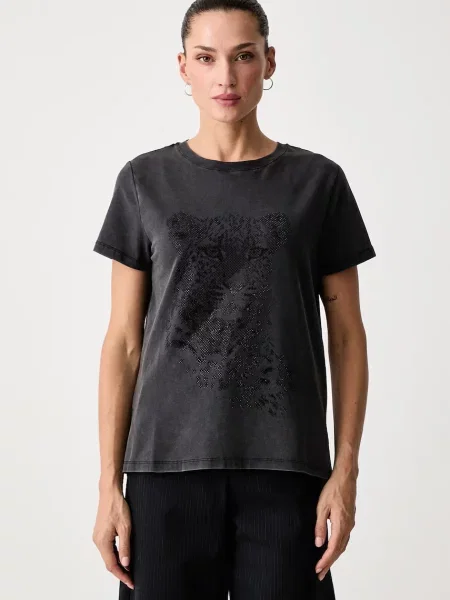 Lola Casademunt tricou pentru femei din cu negru