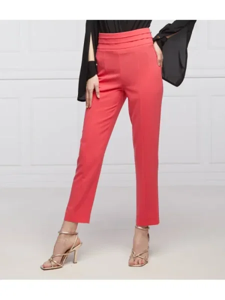 Patrizia Pepe Nadrág | Cropped Fit | high waist rózsaszín