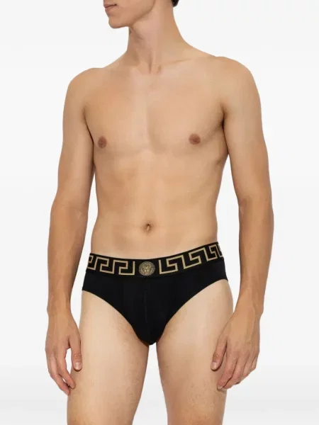 Chiloți multipac Versace negru