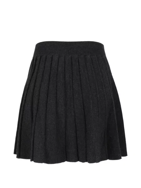 Fusta mini Mc2 Saint Barth tricotate gri