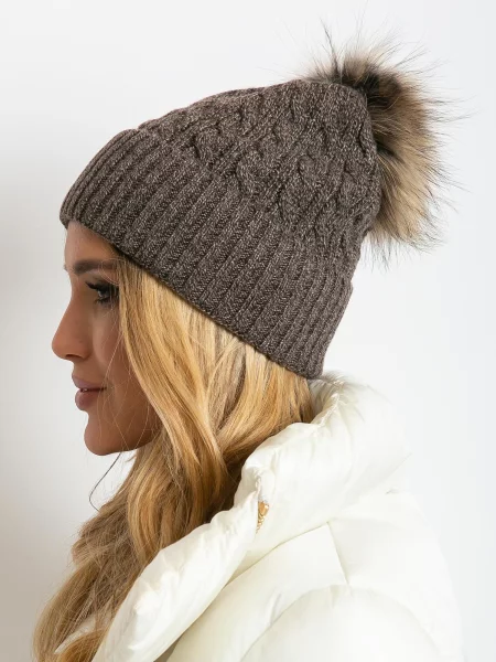 Șapcă Wool Fashion Italia maro