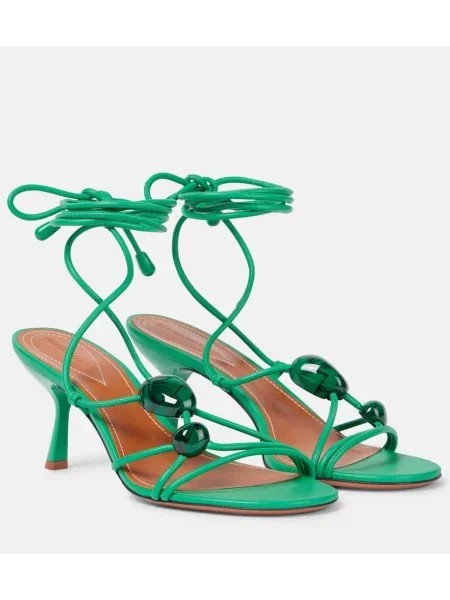 Sandale Zimmermann din piele verde