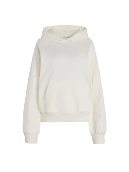 Adidas Hanorac Kit Small Logo Hoodie Crem alb
