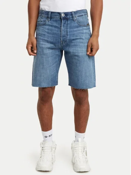 G-Star Raw Szorty jeansowe Dakota niebieski