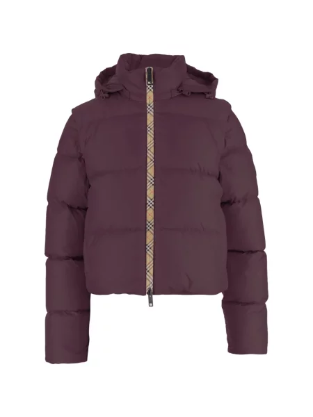 Geacă cu puf Burberry roșu