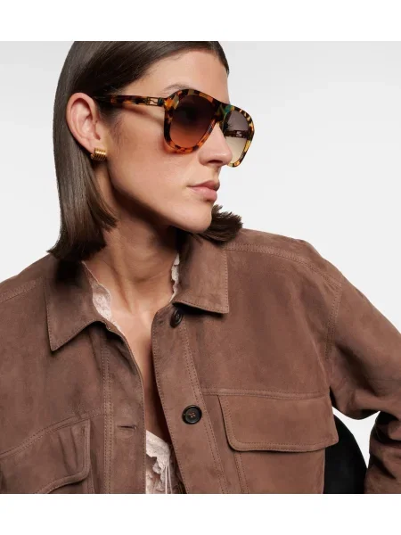 Ochelari de soare Fendi maro