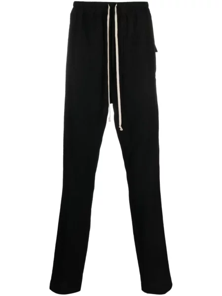 Pantaloni Rick Owens de lână negru