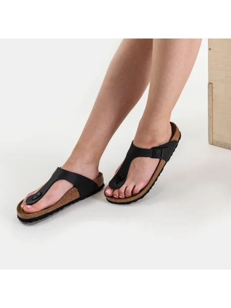 Сникърси Birkenstock Gizeh Birko-Flor Black EUR 36 черно