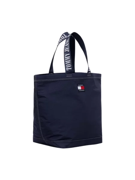 Shopperka Tommy Jeans niebieska