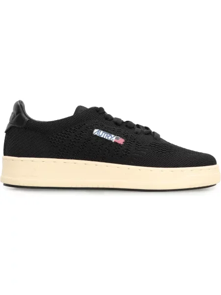 Sneakersy Autry skórzane czarne