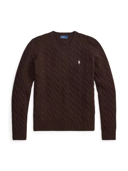 Polo Ralph Lauren Pulover tamno smeđa