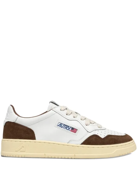 Sneakerși Autry din piele alb