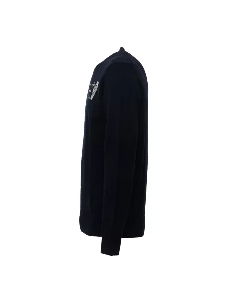 Sweter Mc2 Saint Barth wełniany niebieski