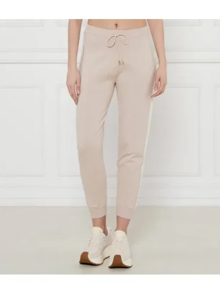 Liu Jo Sport Pantaloni de trening cu adaos de lână roz