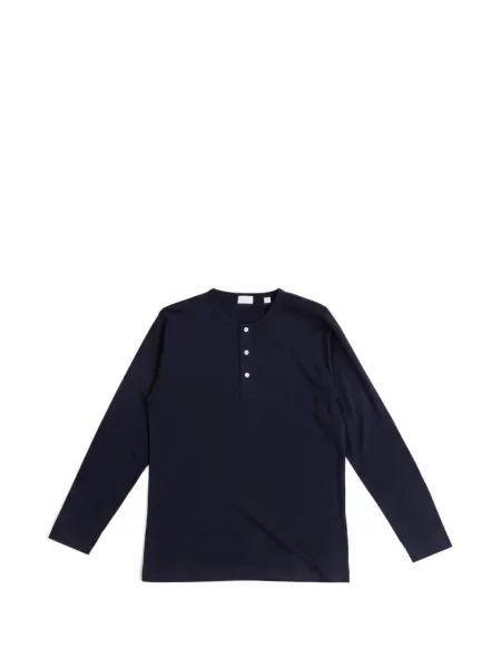 Lung tricou Handvaerk albastru