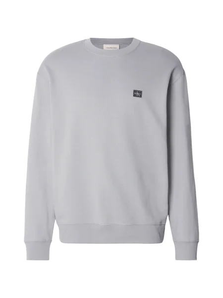 Polo Calvin Klein cu mâneci lungi alb