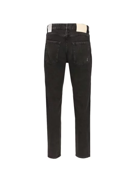 Blugi drepți Icon Denim negru