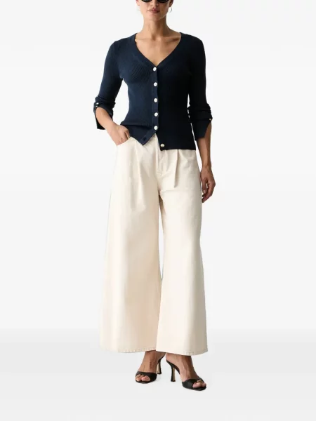 Cardigan Guess tricotate albastru