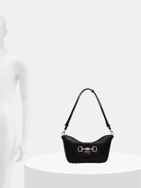Кожаная сумка-багет Guess